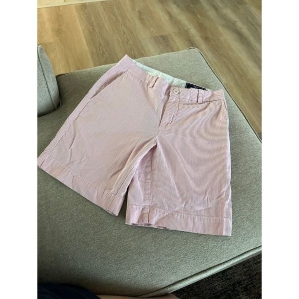 $79 VINEYARD VINES Breaker Short 9"‎ Mens Dark Pink Golf Flat Front Size 30
